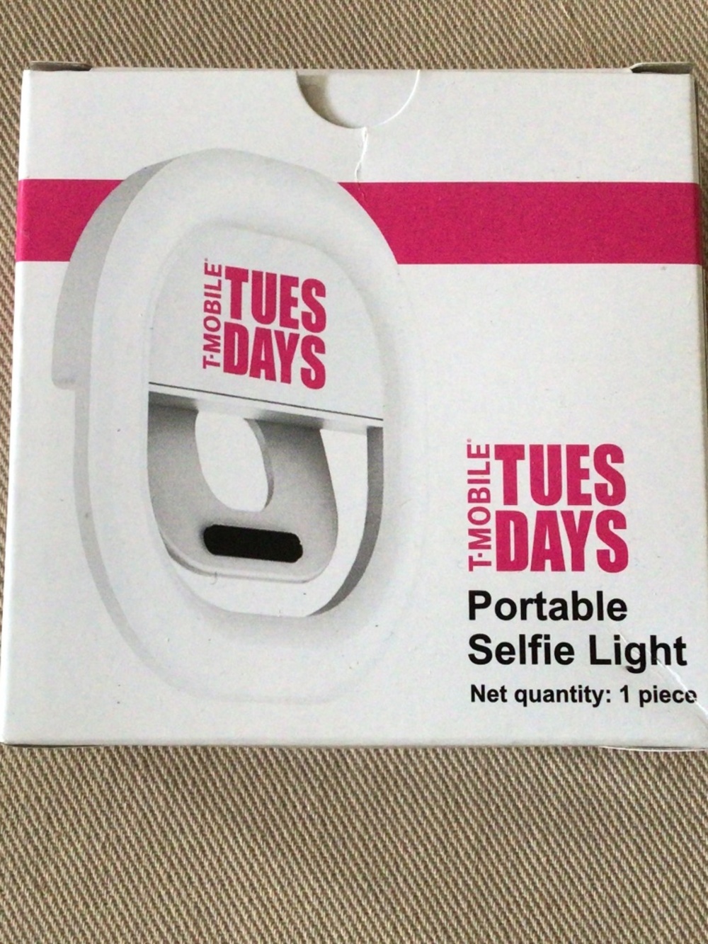 Portable Selfie Light NWT